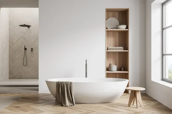 Salle de bain à Coulans sur Gée